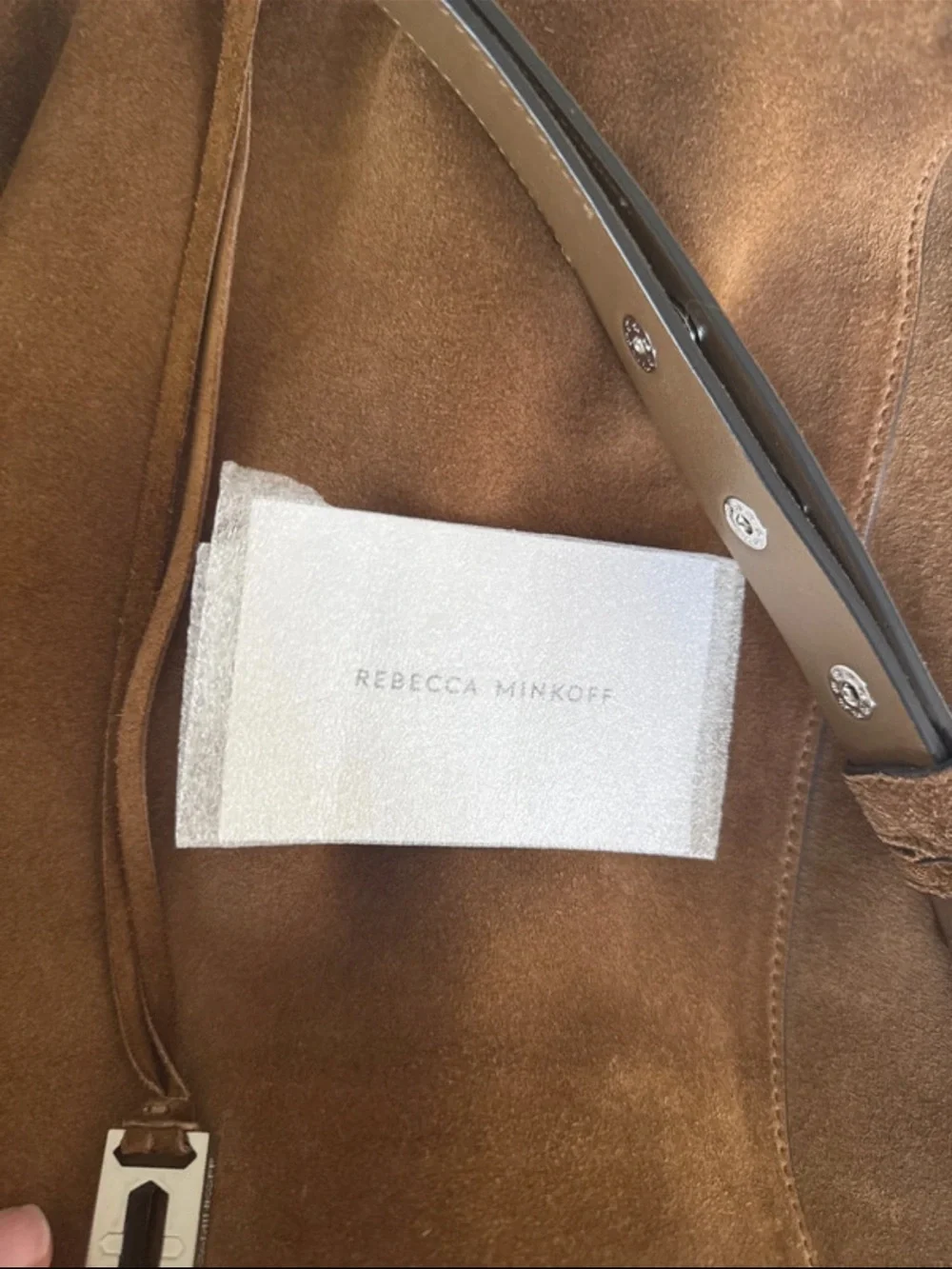 Suede Brown Women’s Shoulder Bag